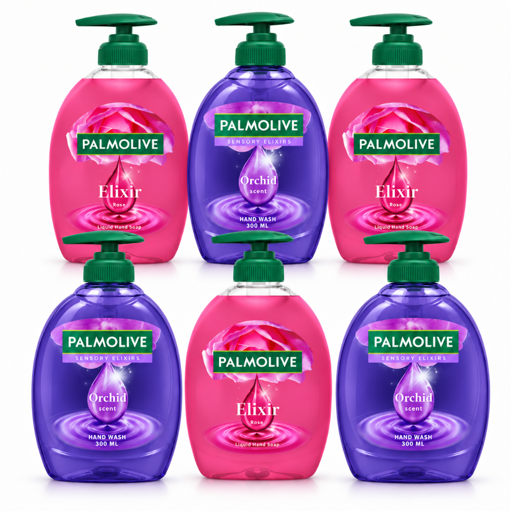 Palmolive Rose & Orchid Hand Wash - 6 Pack