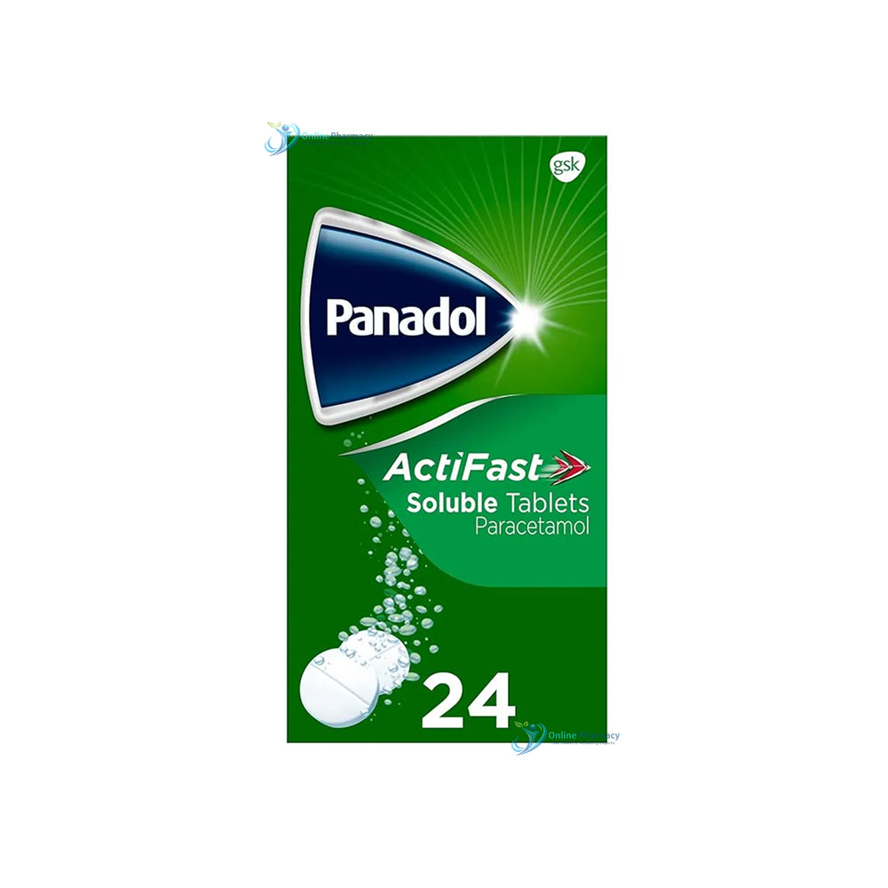 Panadol Actifast 500mg Soluble Tablets - 24 Pack