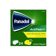 Panadol Actifast Lemon 500mg Soluble Tablets - 24 Pack