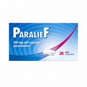 Paralief Paracetamol 500mg Soft Capsules - 20 Capsules