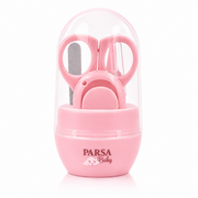 Parsa Baby Nail Care Set Pink - 4 Pieces