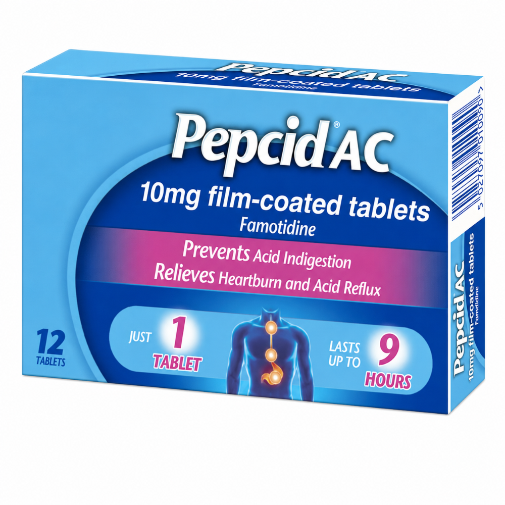 Pepcid AC Tablets - 12 Pack