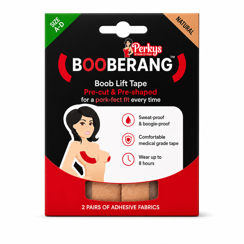Perkys Booberag Lift Tape Size A-D Pre-Cut & Pre Shaped