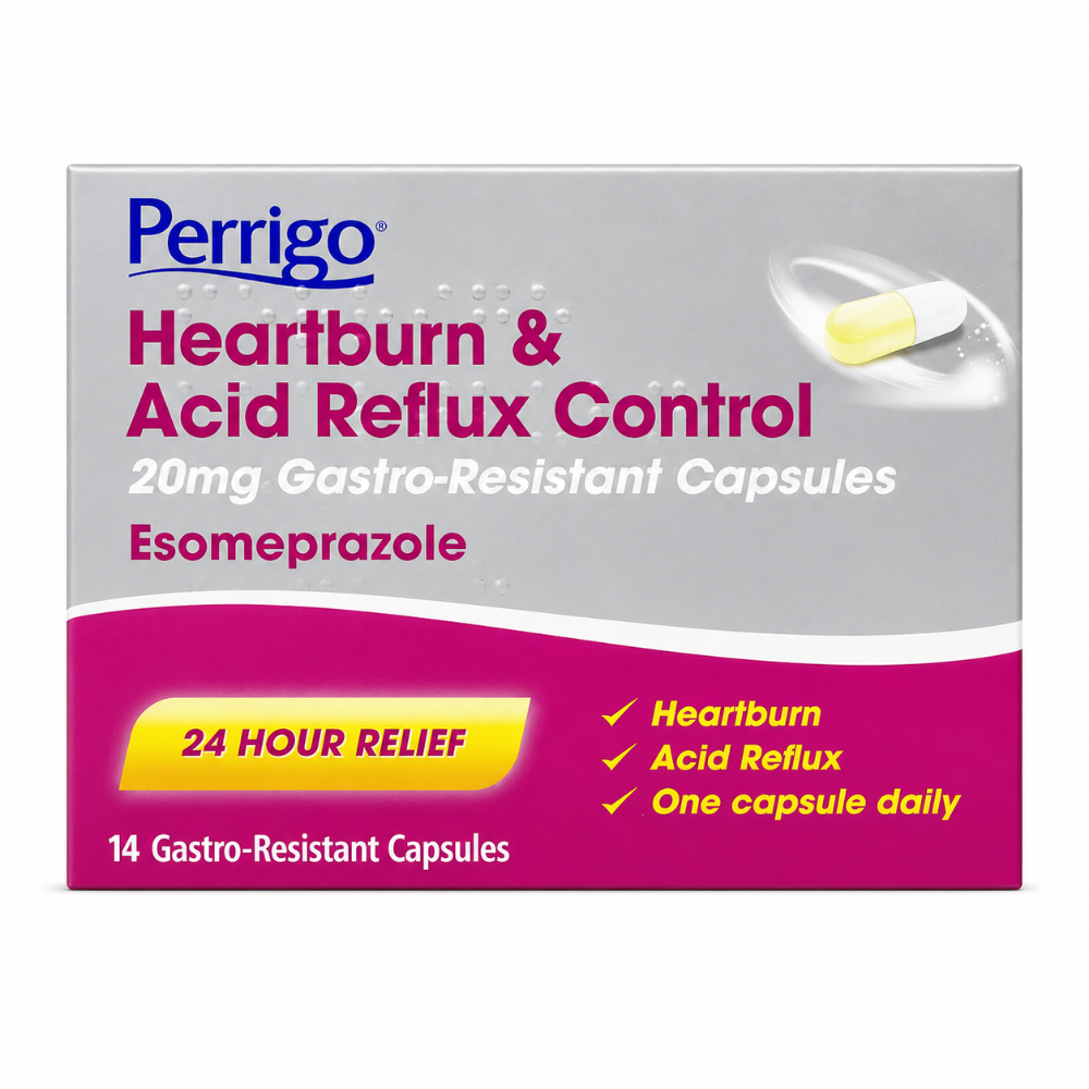 Perrigo Esomeprazole 20mg Capsules - 14 Pack