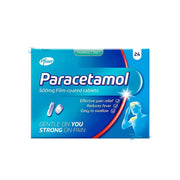Pfizer Paracetamol 500mg Film Coated Tablets 24 Pack