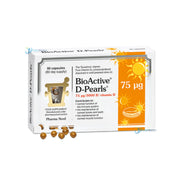 Pharma Nord BioActive D-Pearls 75mcg 3000iu Vitamin D - 80/240 Pack