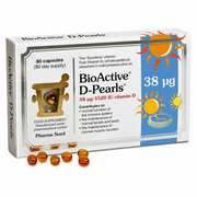 Pharma Nord BioActive D-Pearls 38ug (1520iu) Vitamin D - 80 Pack