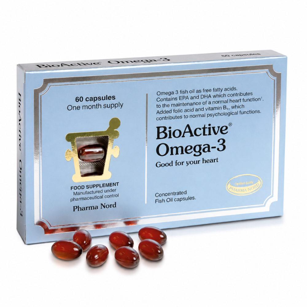 Pharma Nord BioActive Omega-3 Capsules - 60 Pack