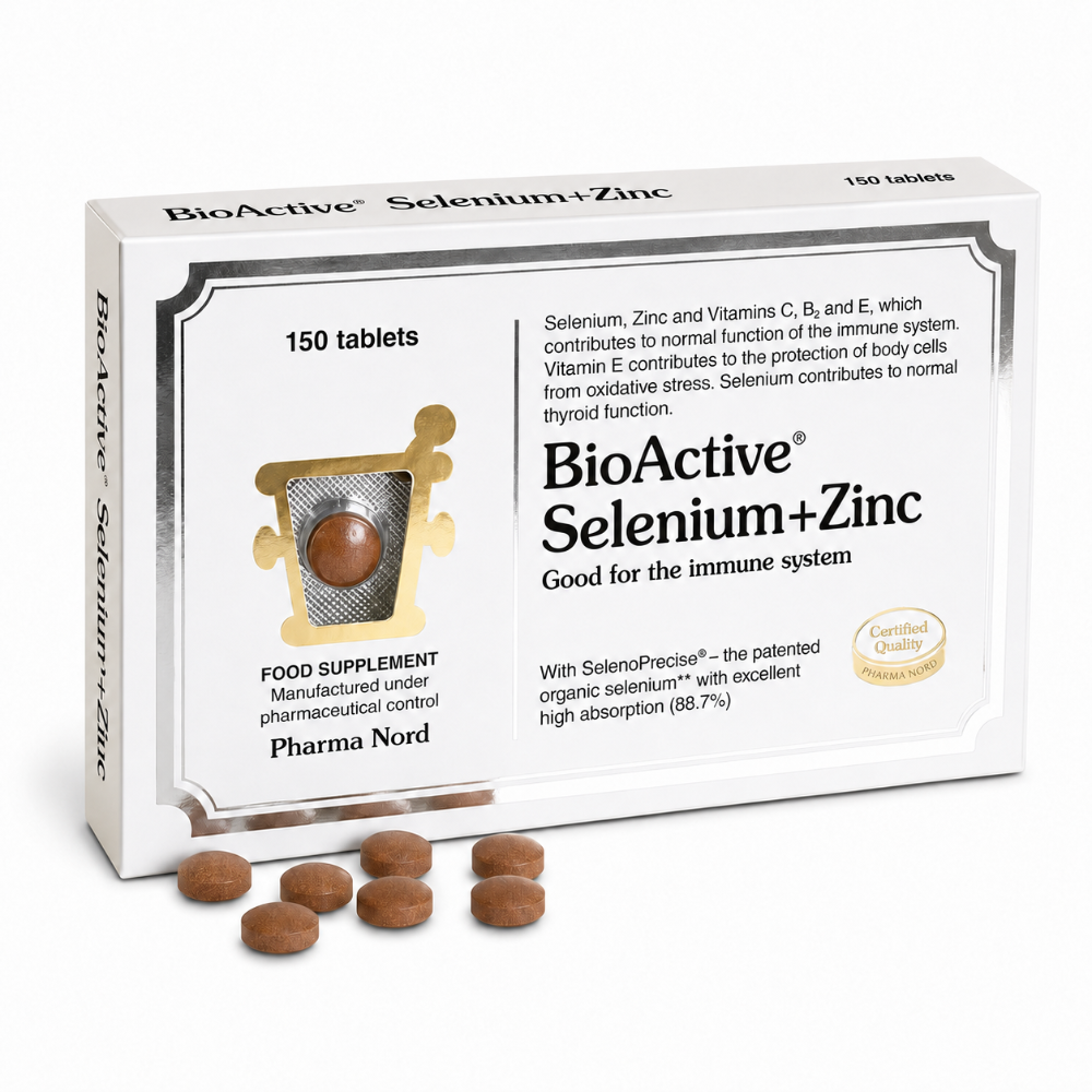 Pharma Nord BioActive Selenium+Zinc Tablets - 150 Pack