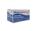 PharmaCare Alcohol Prep Pads - 100 Pack