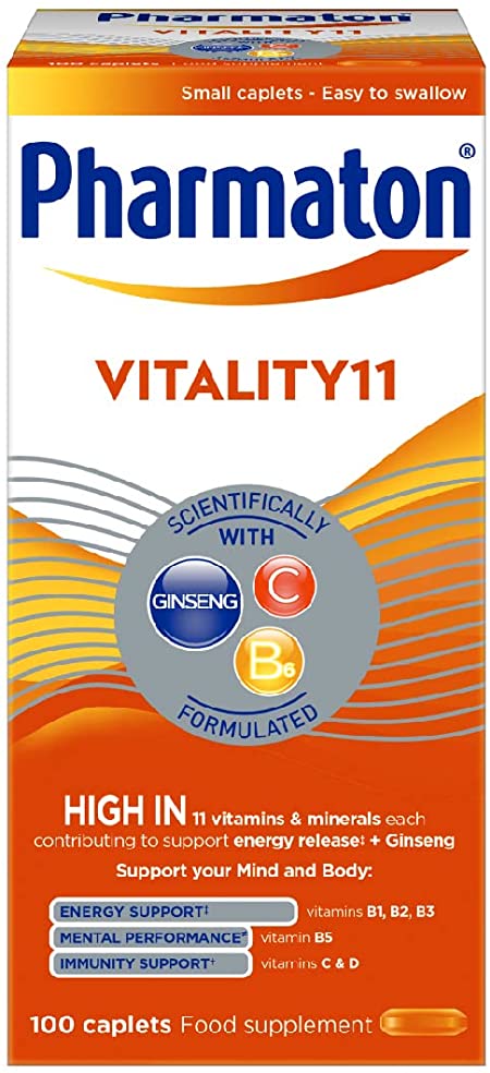 Pharmaton Vitality 11 Multivitamins - 30/100 Pack