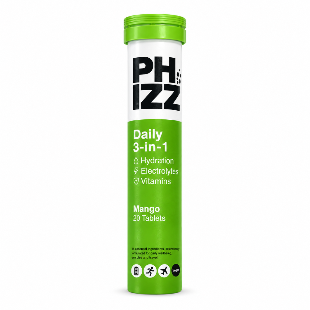 Phizz Mango 3-in-1 Daily Effervescent - 20 Pack