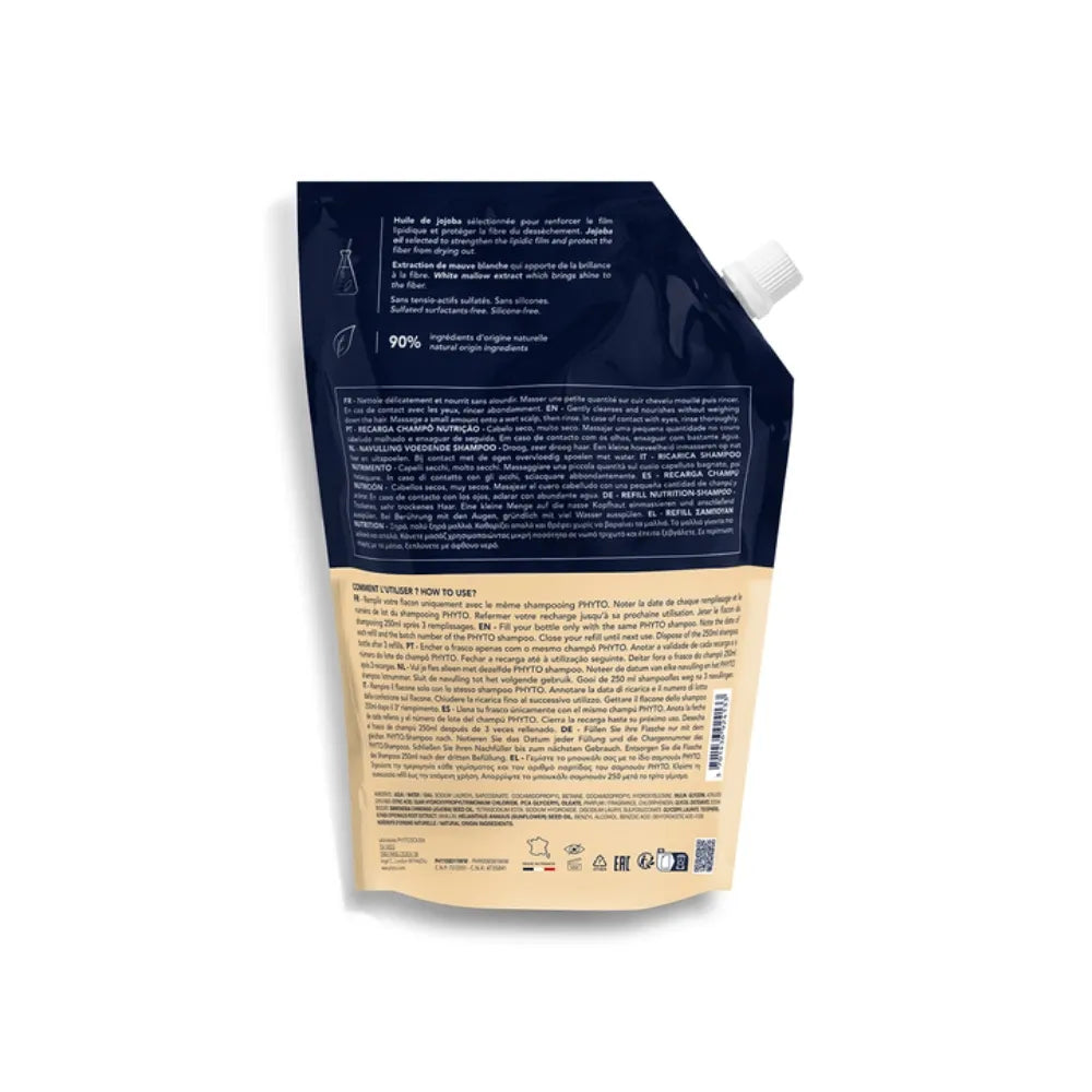 Phyto NOURISHMENT Nourishing Shampoo Refill 750ml