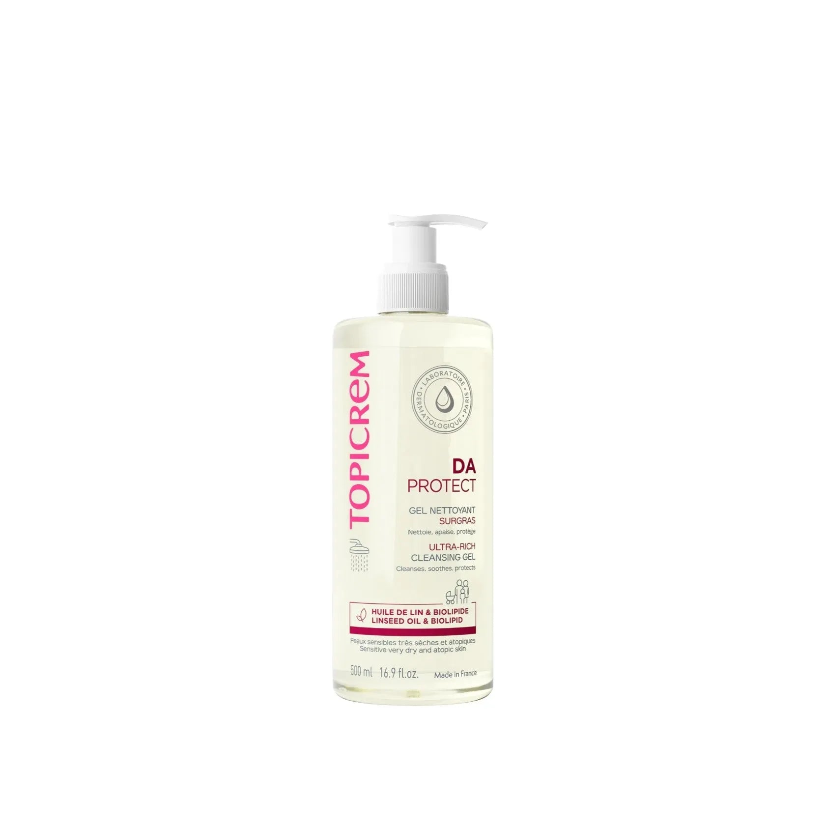 Topicrem Da Ultra Rich Cleansing Gel 500 ml