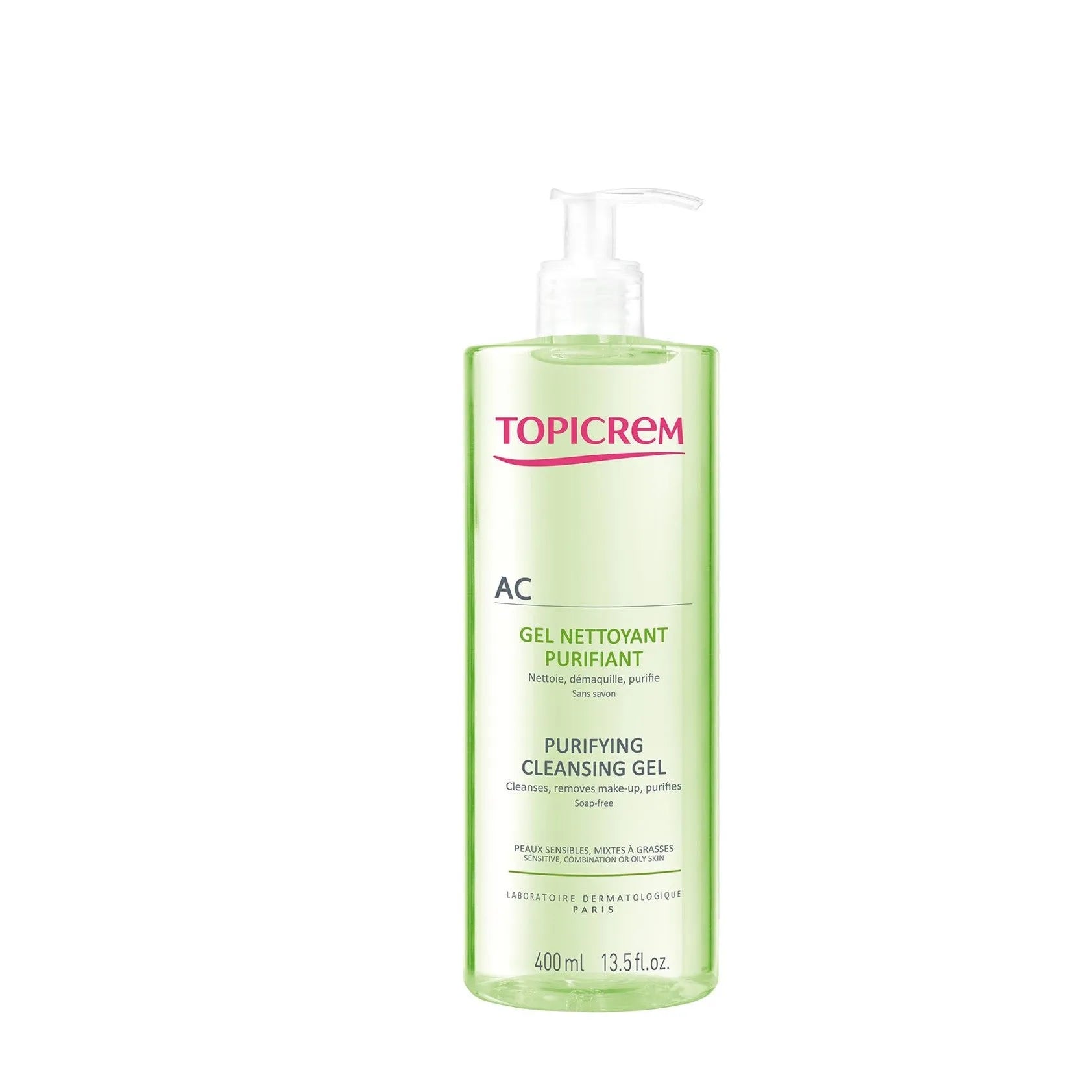 Topicrem AC Purifying Cleansing Gel 400ml
