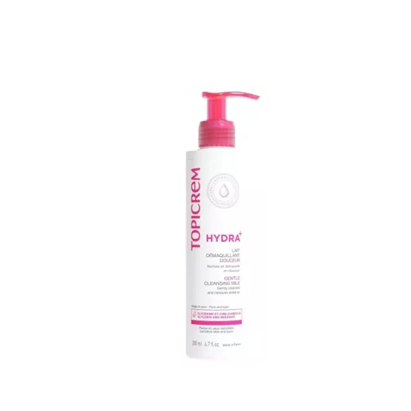 Topicrem Hydra+ Gentle Cleansing Milk 200ml
