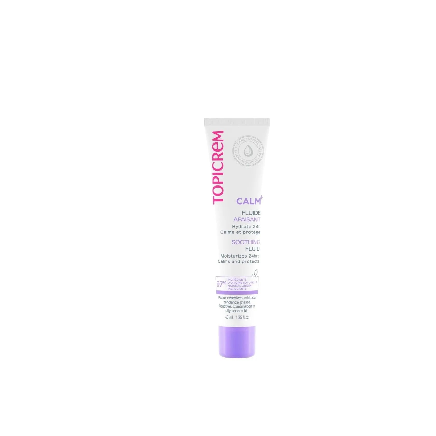 Topicrem Calm+ Ultra Moisturising Soothing Fluid 40ml