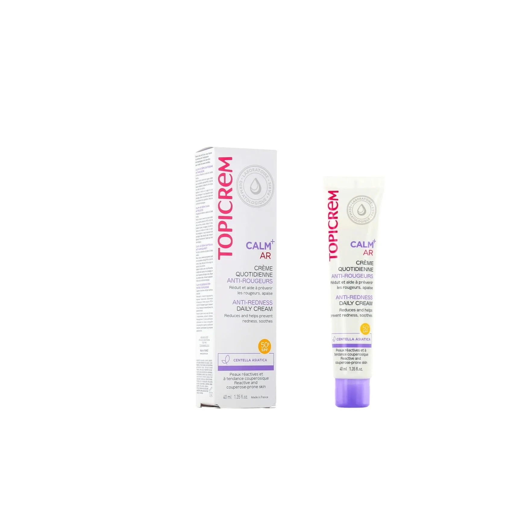 Topicrem Calm+ AR Daily Anti-Red Cream 40ml SPF50+