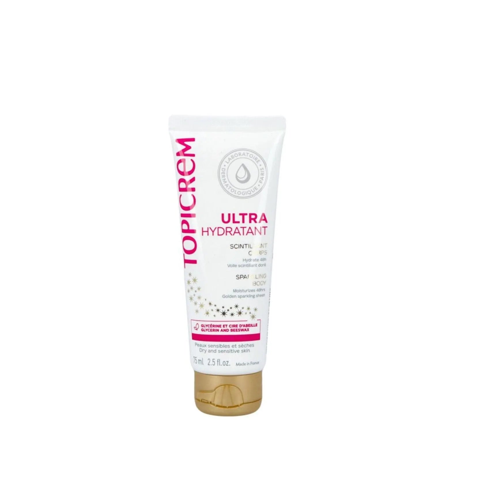 Topicrem Ultra-Moisturizing Sparkling Body 75ml
