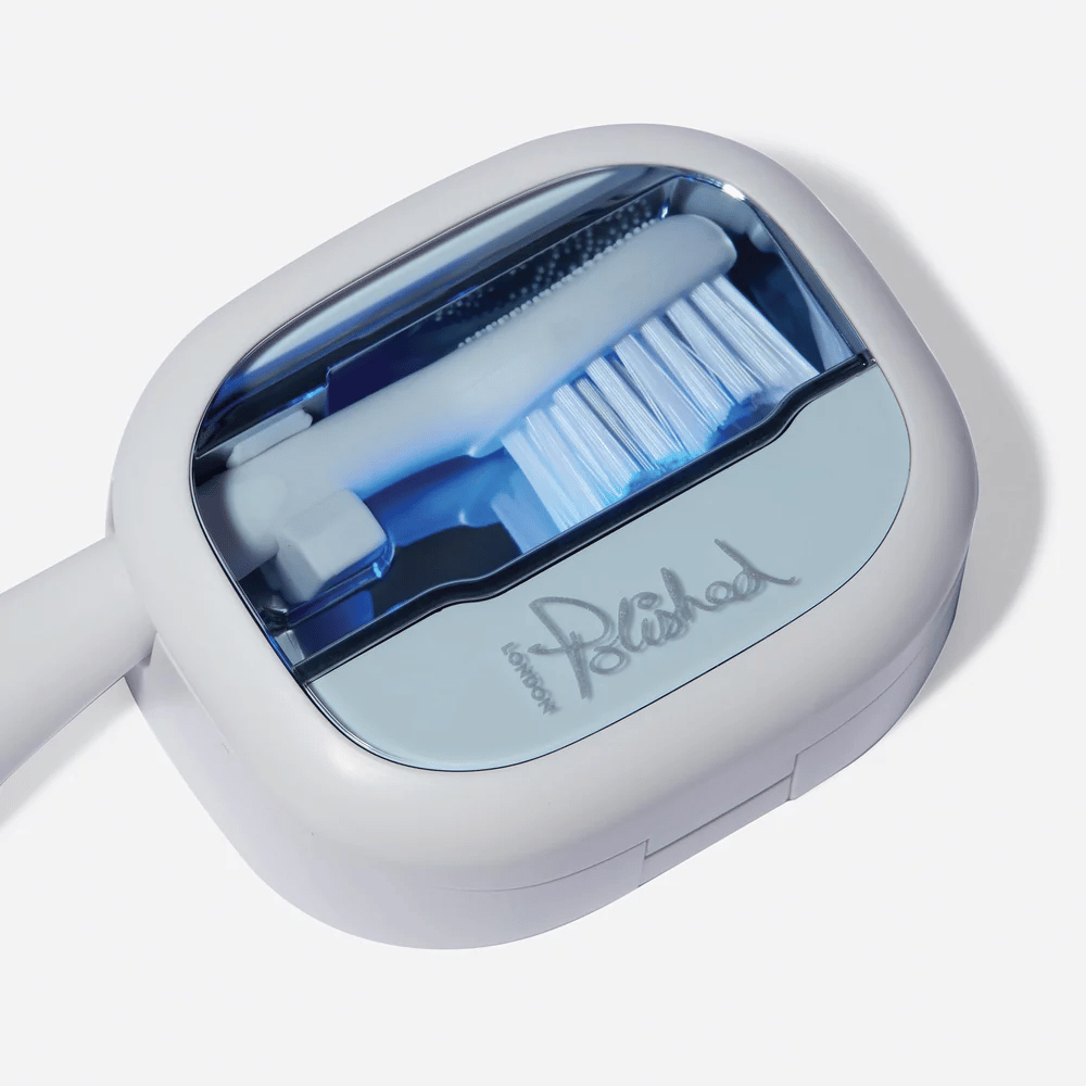 Polished London White UV-C Toothbrush Steriliser