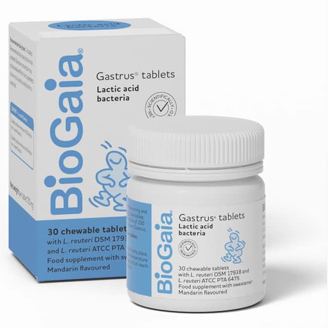 BioGaia Gastrus Tablets for Adults - 30 Pack