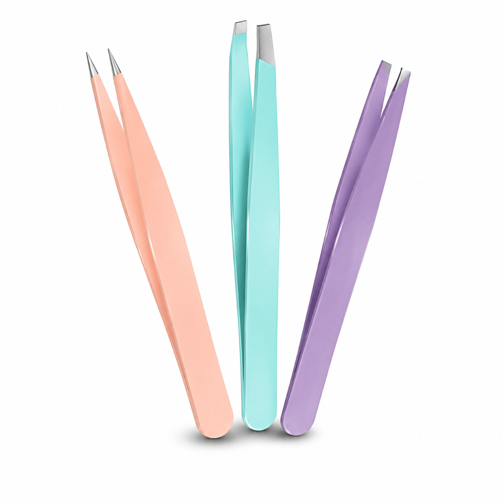 Pulse Professional Tweezer Set 3pk