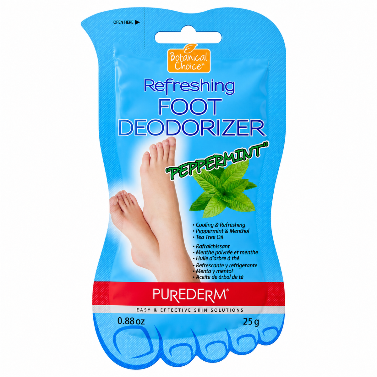 Purederm Refreshing Peppermint Foot Deodorizer – 25g