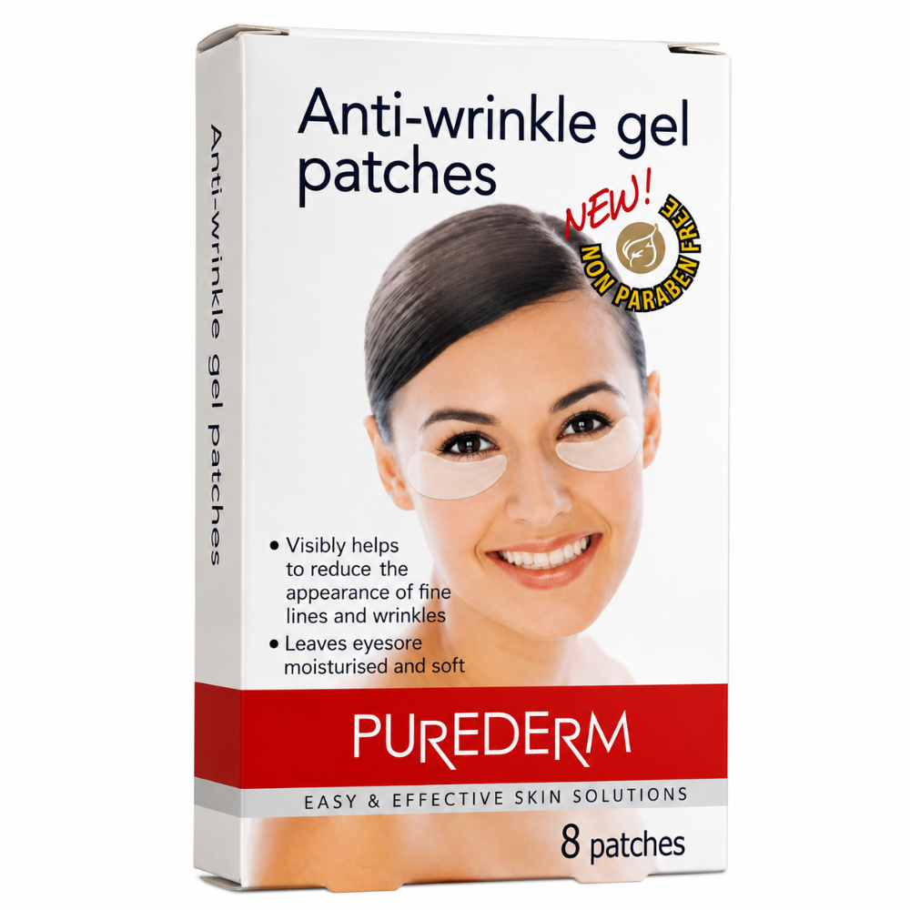 Purederm Anti Wrinkle Gel Patches - 8 Patches