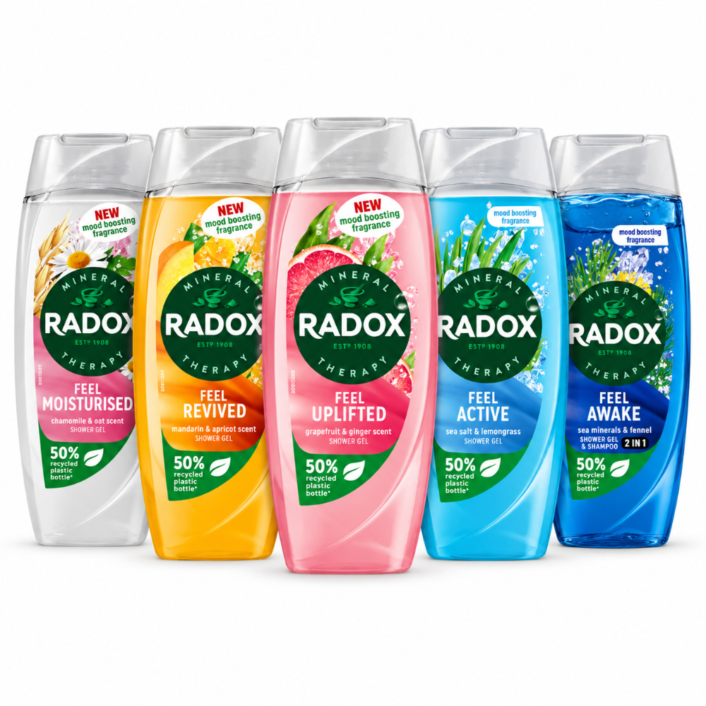 Radox Feel-Good Shower Gel Collection – 5 Pack