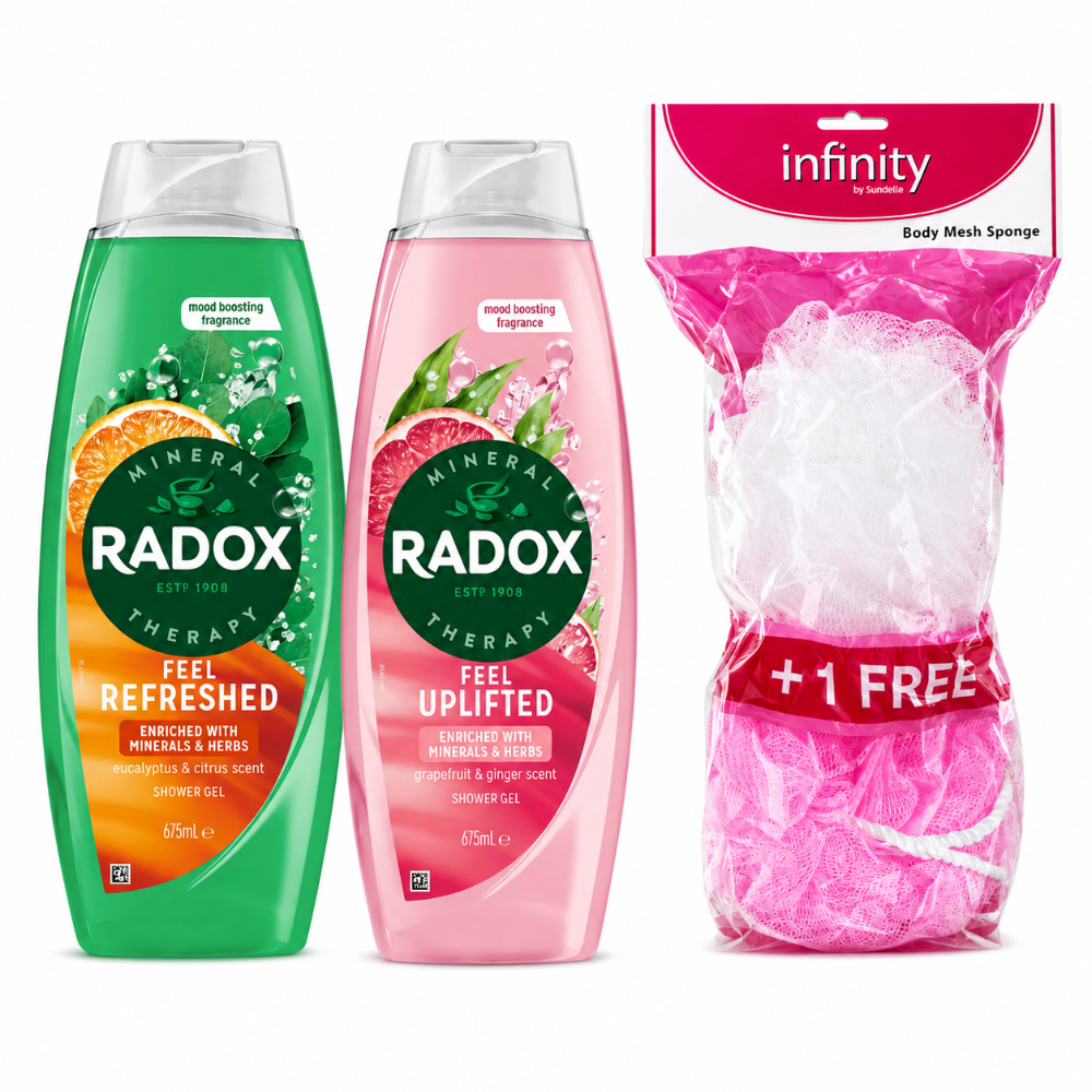 Radox Uplifting Shower Essentials Bundle