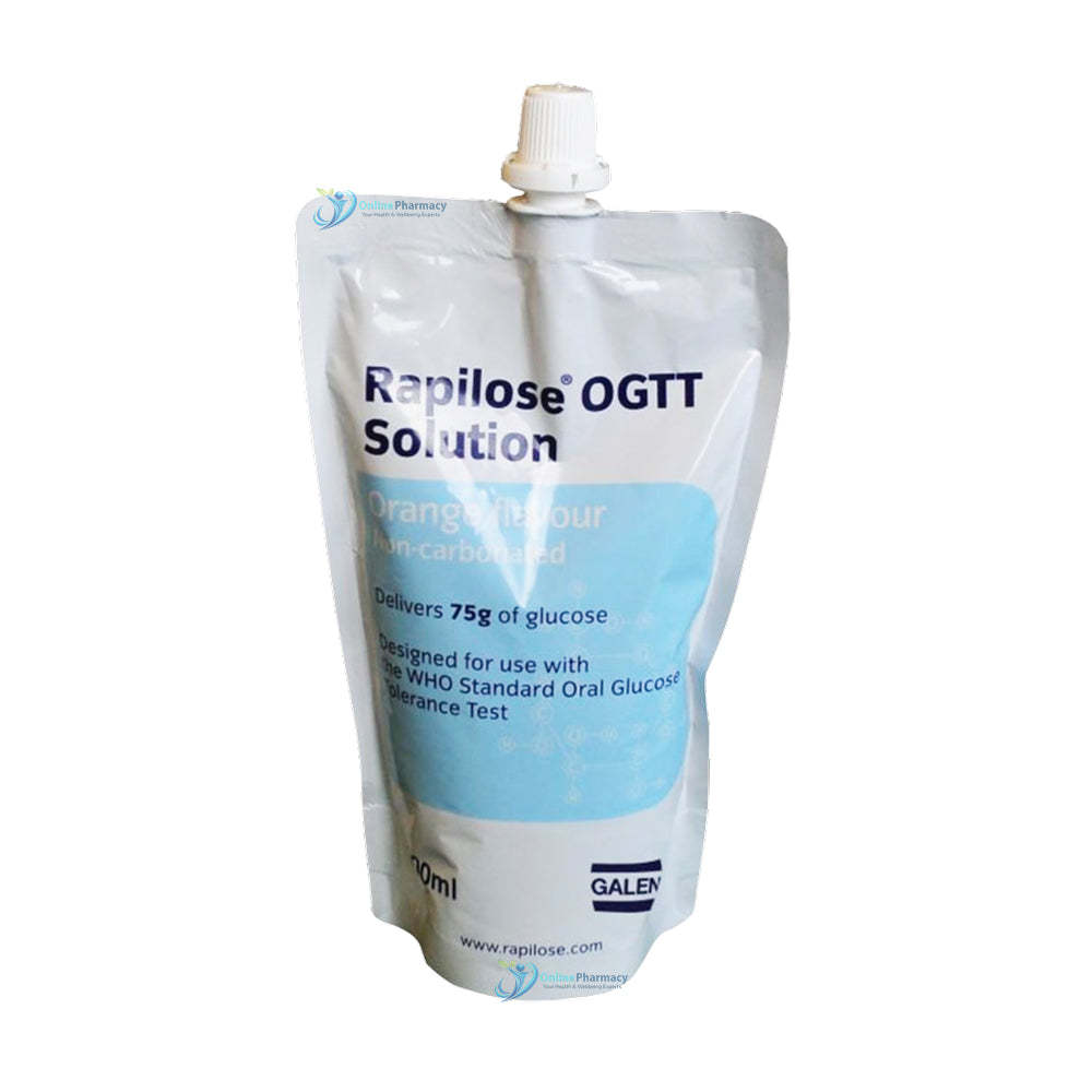 Rapilose OGTT Standardised Glucose Solution 300ml - For Glucose Tolerance Tests