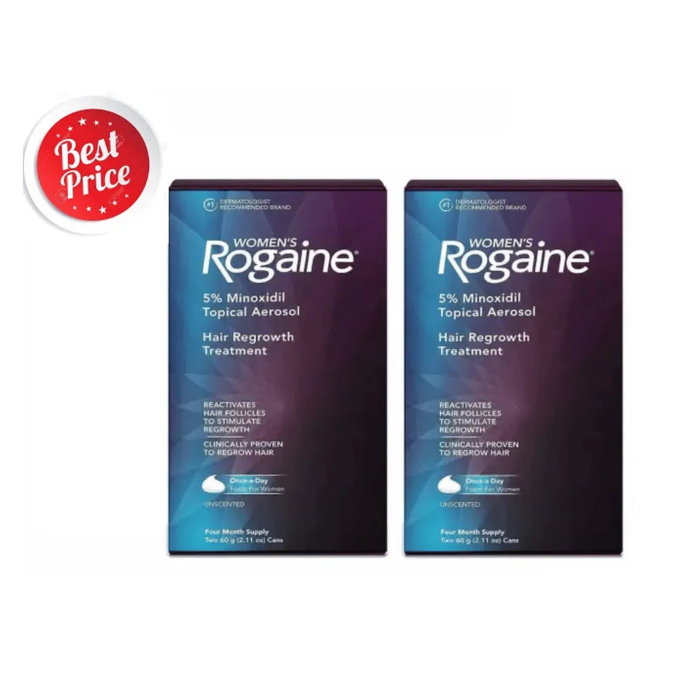 Regaine 5% Foam For Women - 4 x 60g (8 Month Supply)