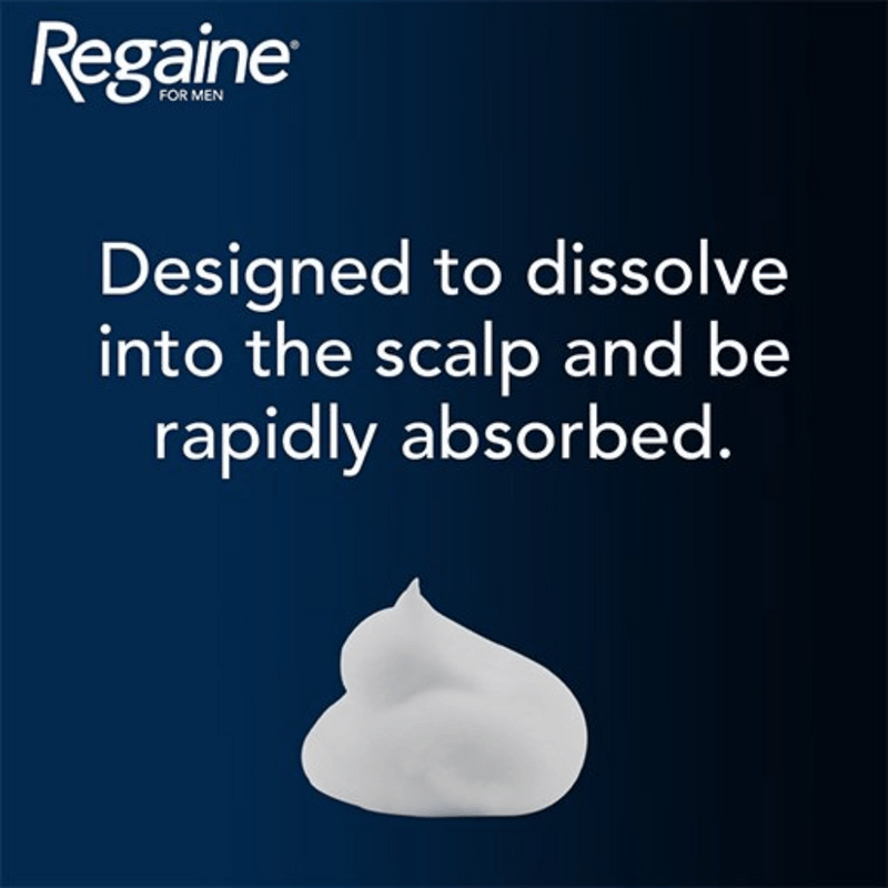Regaine (minoxidil) 5% Foam For Men - 6 Month Supply