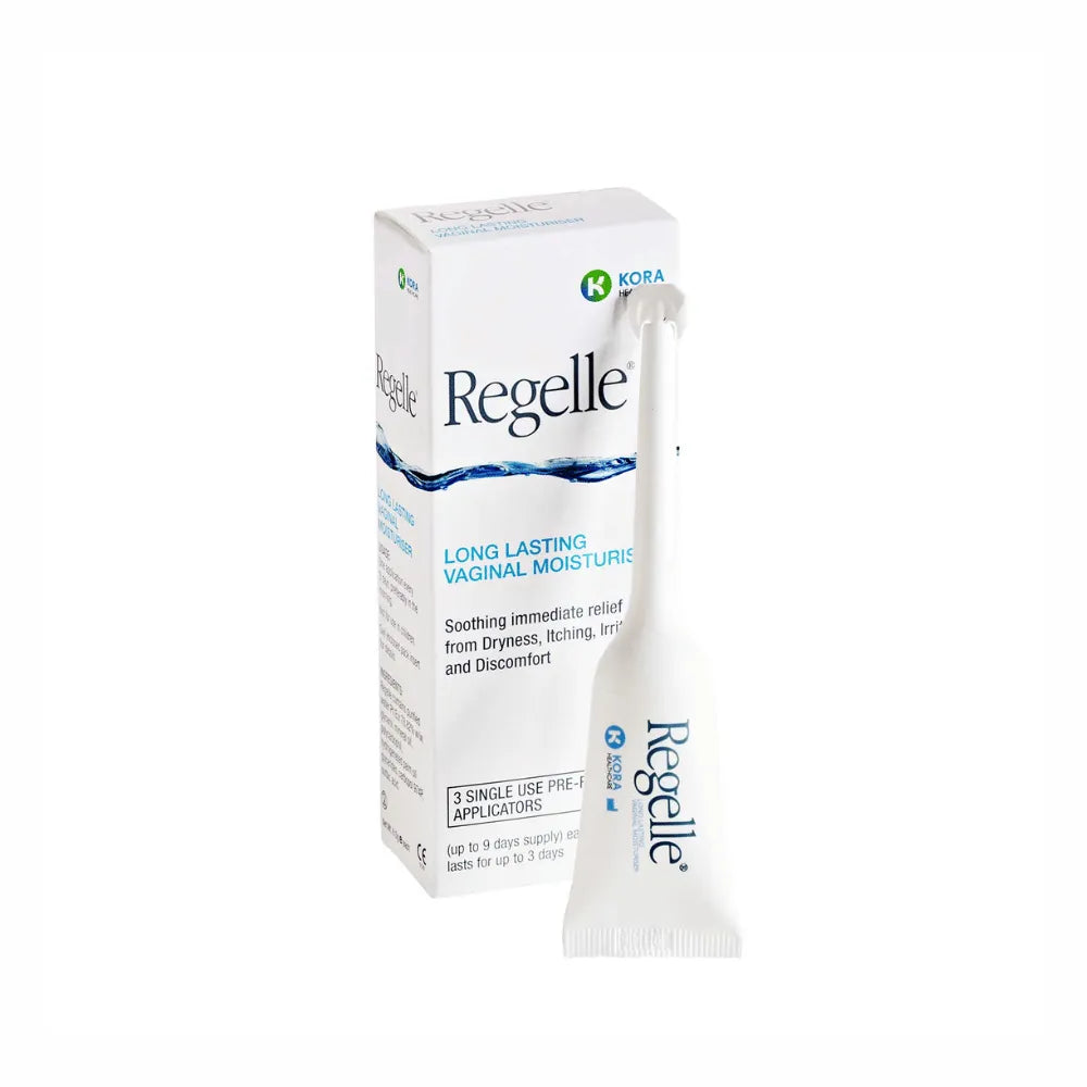 Regelle Long Lasting Vaginal Moisturiser - 3/6/12 Pack