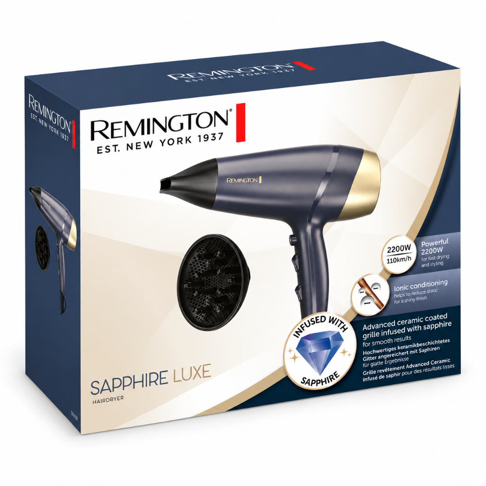 Remington Sapphire Luxe Hairdryer