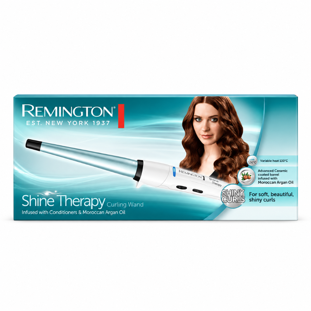 Remington Shine Therapy Curling Wand
