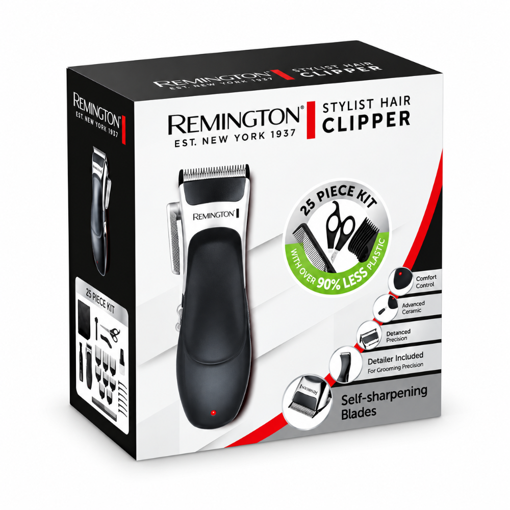 Remington Stylist Hair Cordless Clipper Set