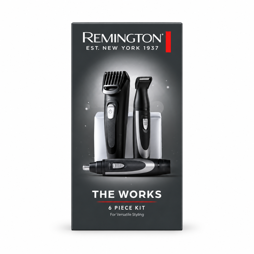 Remington The Works Cordless Beard Trimmer Kit