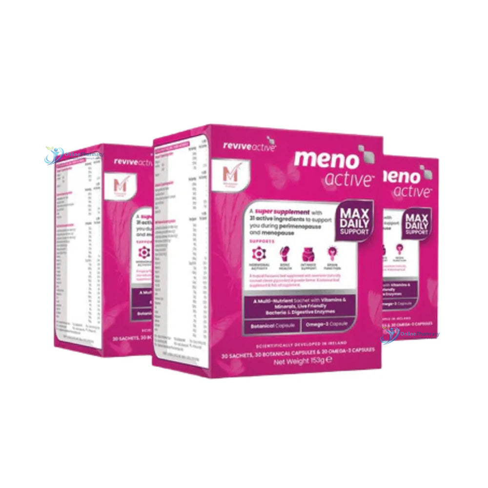 Revive Active Meno Active Max Daily Support - 3 Months Supply