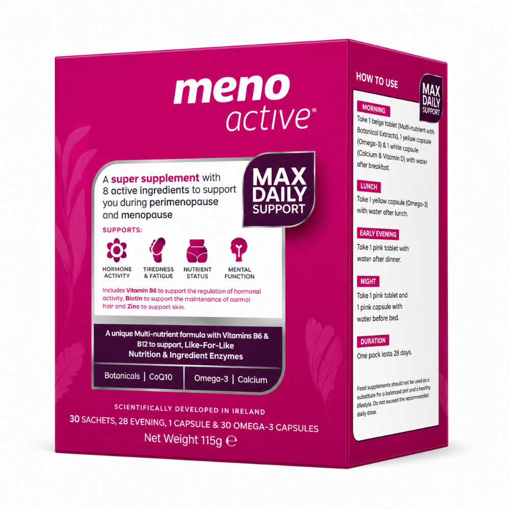 Revive Active Meno Active Max Daily Support - 30 Sachets & 30 Capsules