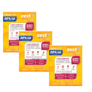 Revive Active Zest Berry Burst Active Food Supplement - 3 Months Supply (90 Sachets)