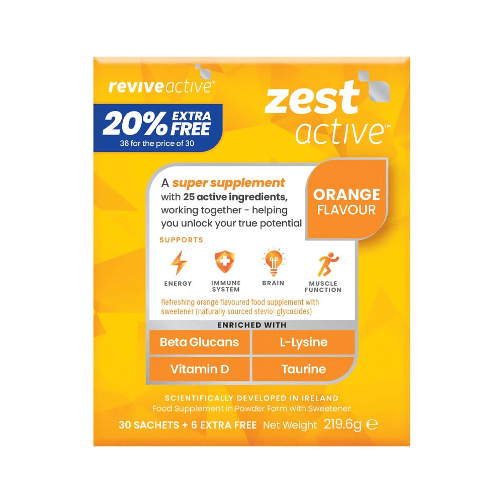 Revive Active Zest Active Food Supplement - 30 Sachets