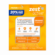 Revive Active Zest Active Food Supplement - 30 Sachets + 20% Extra Free