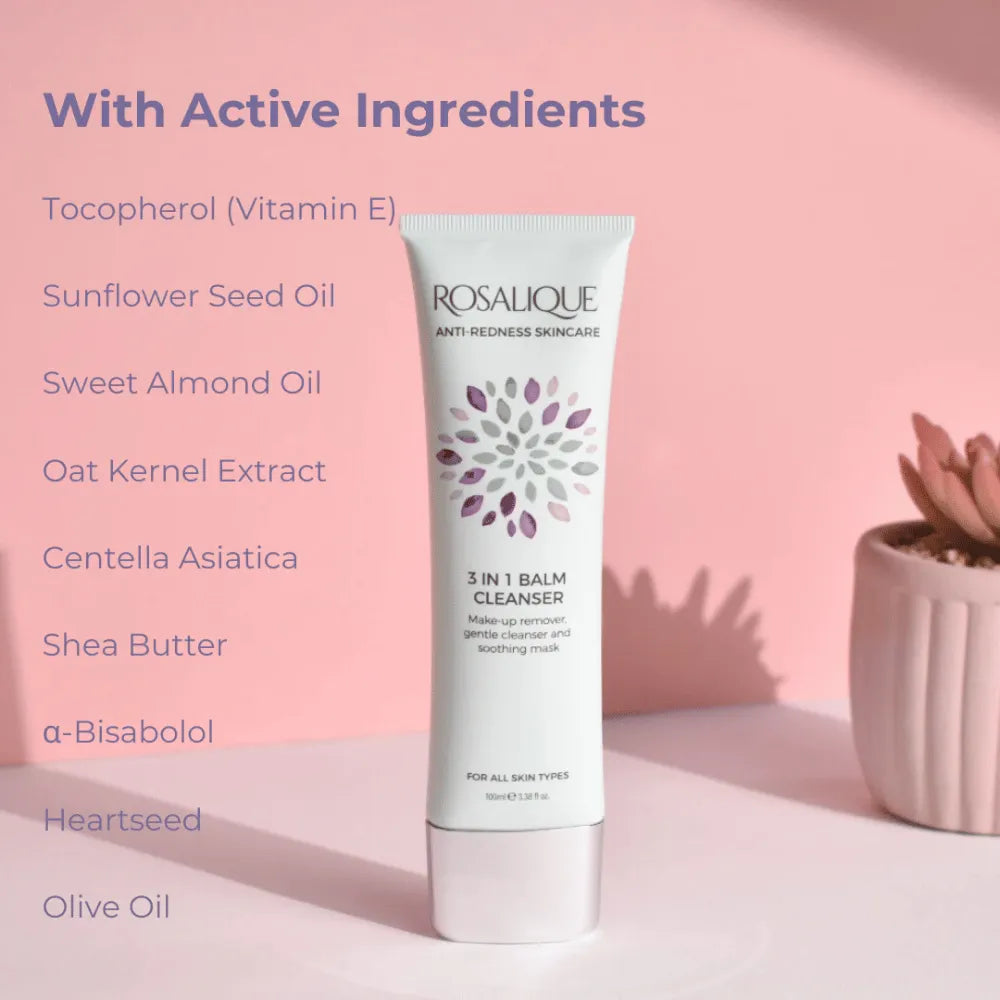 Rosalique 3 in 1 Balm Cleanser 100ml