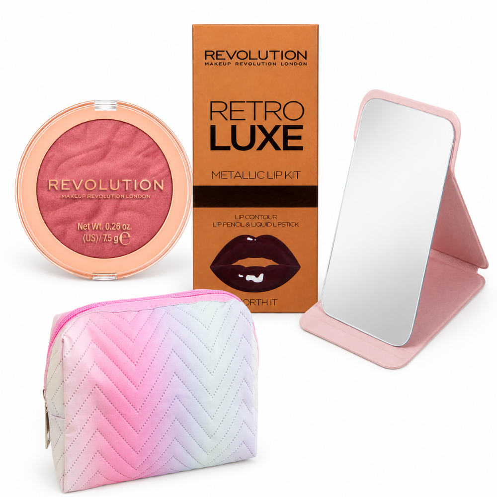 Royal Cosmetics & Revolution Glam Essentials Bundle