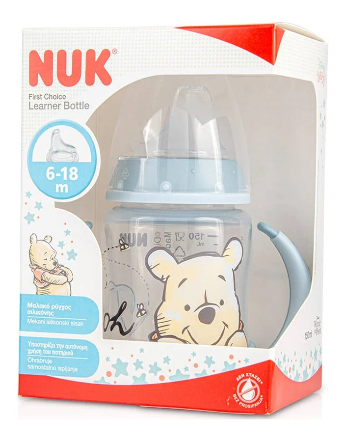 Nuk Perfect Match Learner Bottle Winnie The Pooh (6 Months +) - 150ml