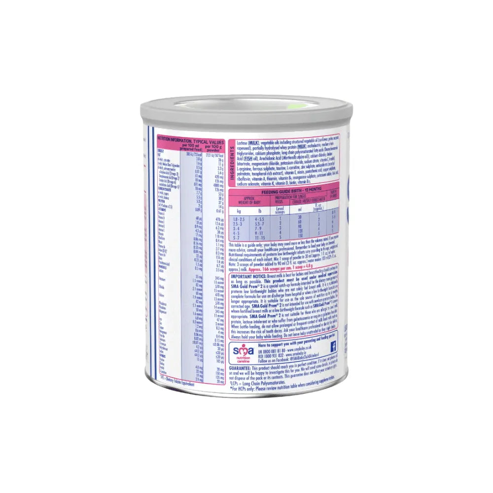 SMA Gold Prem 2 Nutrition Supplement For Premature Babies - 800g