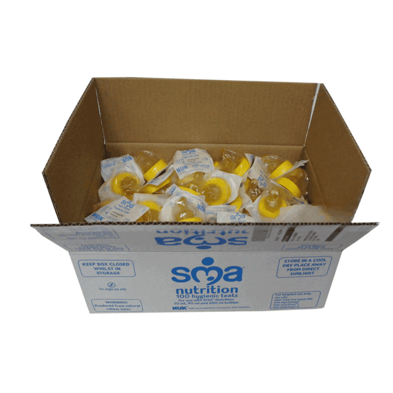 SMA Hygienic Teats - 100 Pack