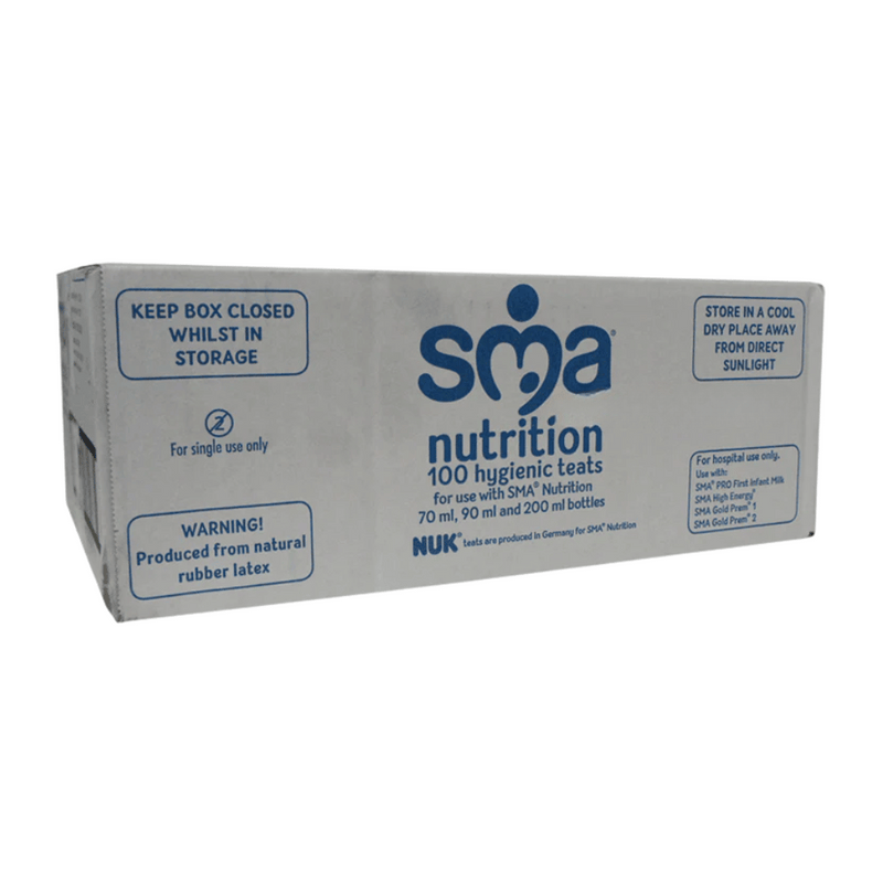 SMA Hygienic Teats - 100 Pack