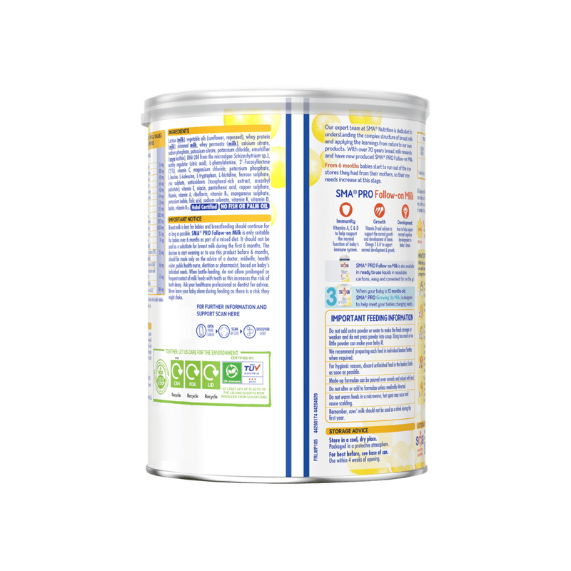 SMA Pro Follow On Milk - 800g